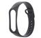 GIGAPACK Xiaomi MI Band 4 / MI Band 3 GIGAPACK Pótszíj egyedi méret, szilikon, FEKETE GP-138836 small