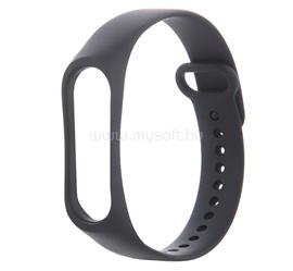 GIGAPACK Xiaomi Mi Band 6 / Mi Band 5 GIGAPACK Pótszíj egyedi méret, szilikon, FEKETE GP-138837 small