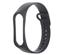GIGAPACK Xiaomi Mi Band 6 / Mi Band 5 GIGAPACK Pótszíj egyedi méret, szilikon, FEKETE GP-138837 small