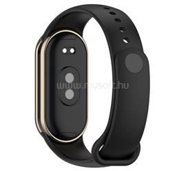 GIGAPACK Xiaomi Smart Band 10 / Smart Band 9 / Band 8 GIGAPACK Pótszíj egyedi méret, szilikon, FEKETE GP-146561 small