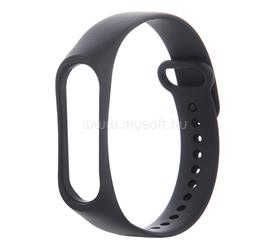 GIGAPACK Xiaomi Mi Band 7 GIGAPACK Pótszíj egyedi méret, szilikon, FEKETE GP-155131 small