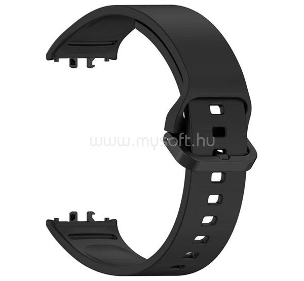 GIGAPACK Samsung Fit 3 GIGAPACK Pótszíj egyedi méret, szilikon, FEKETE