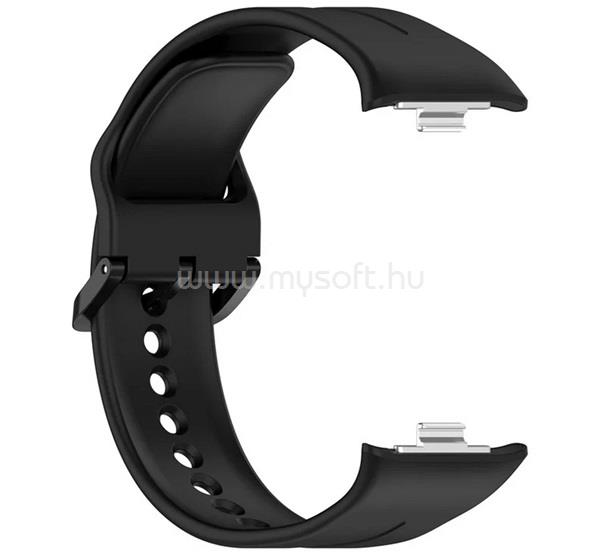 GIGAPACK Smart Band 10 Pro NFC / Band 10 Pro / Redmi Watch 6 NFC GIGAPACK Pótszíj egyedi méret, műanyag csat, FEKETE