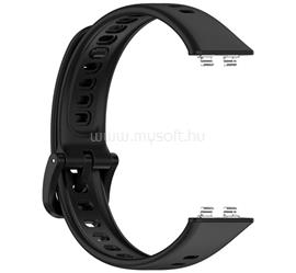 GIGAPACK Huawei Band 11 Pro / Band 11 GIGAPACK Pótszíj egyedi méret, szilikon, FEKETE GP-189167 small