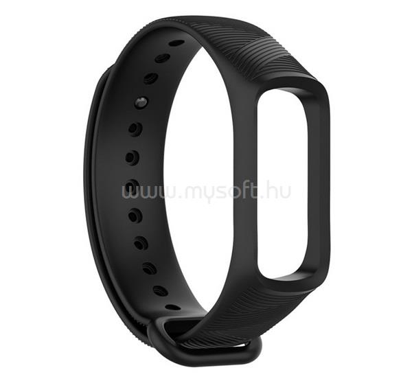 GIGAPACK Samsung Fit E Sport GIGAPACK pótszíj egyedi méret, szilikon, FEKETE