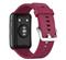 GIGAPACK Huawei Watch Fit GIGAPACK pótszíj egyedi méret, fém csat, BORDÓ GP-108420 small