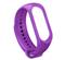 GIGAPACK Xiaomi MI Band 4 / MI Band 3 GIGAPACK Pótszíj egyedi méret, szilikon, LILA GP-141137 small