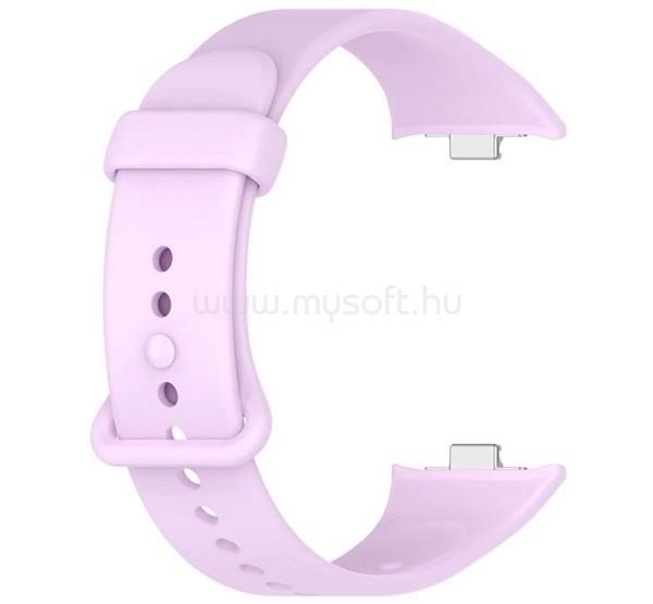 GIGAPACK Smart Band 10 Pro NFC / Band 10 Pro / Redmi Watch 6 NFC GIGAPACK Pótszíj egyedi méret, szilikon, LILA