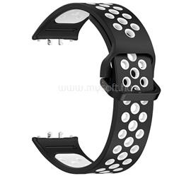 GIGAPACK Samsung Fit 3 GIGAPACK Pótszíj egyedi méret, légáteresztő, FEKETE/FEHÉR GP-164583 small