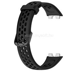 GIGAPACK Huawei Band 10 / Band 9 / Band 8 GIGAPACK Pótszíj egyedi méret, légáteresztő, FEKETE GP-150442 small
