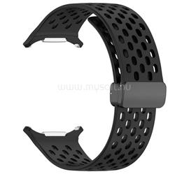 GIGAPACK Samsung Watch Ultra 2 eSIM 47mm / Ultra 47mm GIGAPACK Pótszíj egyedi méret, légáteresztő, FEKETE GP-163509 small