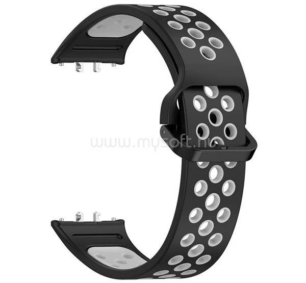 GIGAPACK Samsung Fit 3 GIGAPACK Pótszíj egyedi méret, légáteresztő, FEKETE/SÖTÉTSZÜRKE