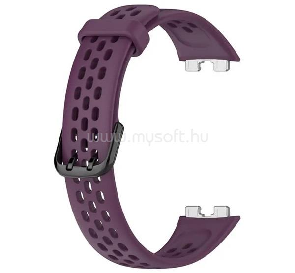 GIGAPACK Huawei Band 10 / Band 9 / Band 8 GIGAPACK Pótszíj egyedi méret, légáteresztő, LILA