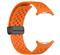 GIGAPACK Samsung Watch Ultra 2 eSIM 47mm / Ultra 47mm GIGAPACK Pótszíj egyedi méret, légáteresztő, NARANCSSÁRGA GP-163514 small