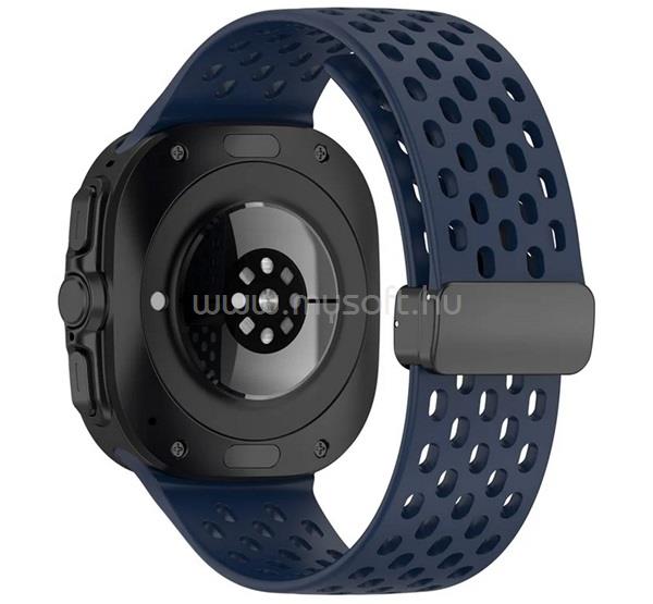 GIGAPACK Samsung Watch Ultra eSIM 47mm GIGAPACK Pótszíj egyedi méret, légáteresztő, SÖTÉTKÉK