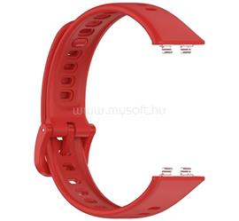 GIGAPACK Huawei Band 11 Pro / Band 11 GIGAPACK Pótszíj egyedi méret, szilikon, PIROS GP-189169 small