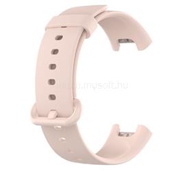 GIGAPACK Xiaomi Mi Watch Lite GIGAPACK pótszíj egyedi méret, szilikon, RÓZSASZÍN GP-106209 small