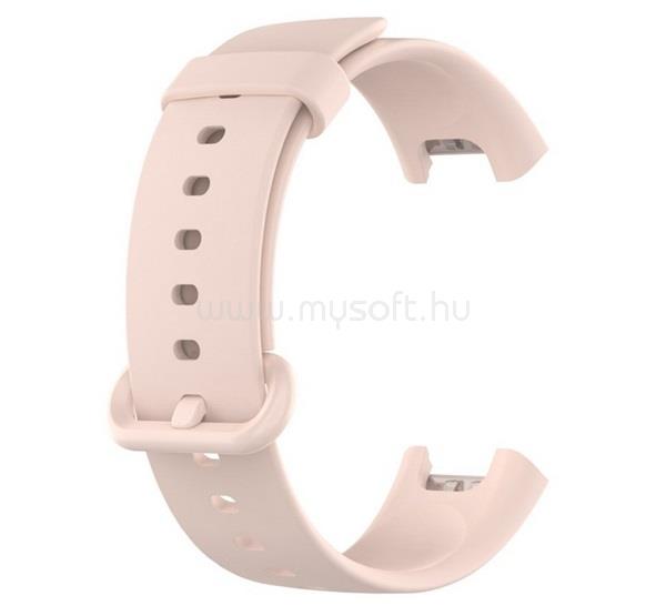 GIGAPACK Xiaomi Mi Watch Lite GIGAPACK pótszíj egyedi méret, szilikon, RÓZSASZÍN