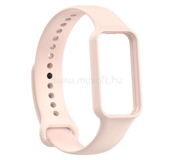 GIGAPACK Amazfit Band 7 GIGAPACK pótszíj egyedi méret, szilikon, RÓZSASZÍN