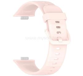 GIGAPACK Huawei Watch Fit 5 Pro / Fit 5 / Fit 4 Pro GIGAPACK Pótszíj egyedi méret, szilikon, RÓZSASZÍN GP-158413 small