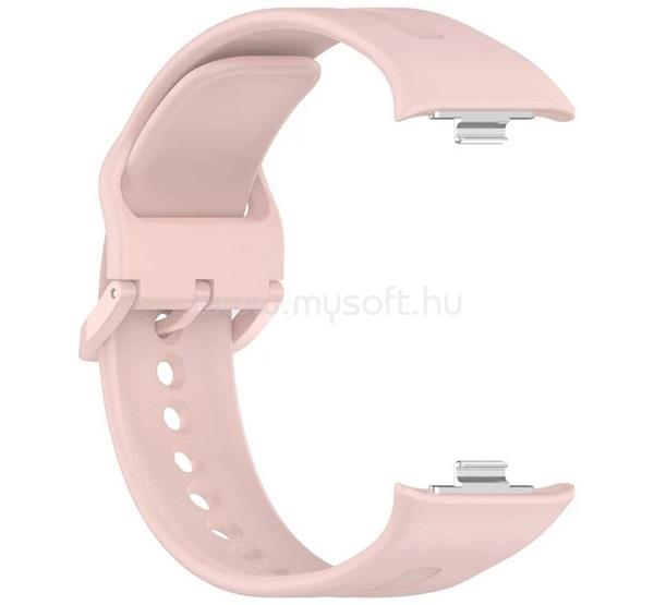 GIGAPACK Smart Band 10 Pro NFC / Band 10 Pro / Redmi Watch 6 NFC GIGAPACK Pótszíj egyedi méret, műanyag csat, RÓZSASZÍN