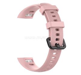 GIGAPACK Honor Band 4 GIGAPACK pótszíj egyedi méret, szilikon, RÓZSASZÍN GP-86863 small