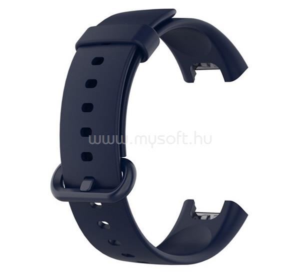GIGAPACK Xiaomi Mi Watch Lite GIGAPACK pótszíj egyedi méret, szilikon, SÖTÉTKÉK