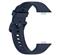 GIGAPACK Huawei Watch Fit 5 Pro / Fit 5 / Fit 4 Pro GIGAPACK Pótszíj egyedi méret, szilikon, SÖTÉTKÉK GP-158419 small