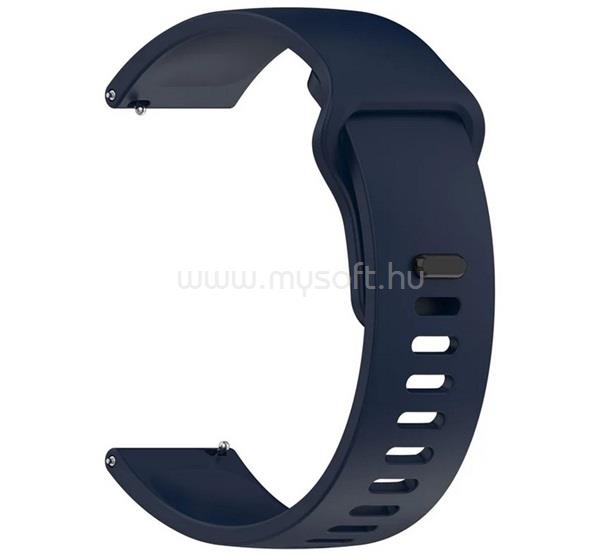 GIGAPACK Redmi Watch 5 Lite / 5 Active GIGAPACK Pótszíj egyedi méret, szilikon, SÖTÉTKÉK