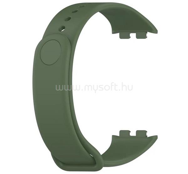 GIGAPACK Honor Band 9 GIGAPACK Pótszíj egyedi méret, szilikon, SÖTÉTZÖLD