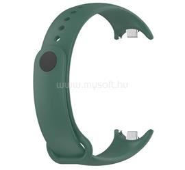 GIGAPACK Xiaomi Smart Band 10 / Smart Band 9 / Band 8 GIGAPACK Pótszíj egyedi méret, szilikon, SÖTÉTZÖLD GP-163789 small