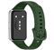GIGAPACK Huawei Band 11 Pro / Band 11 GIGAPACK Pótszíj egyedi méret, szilikon, SÖTÉTZÖLD GP-189172 small