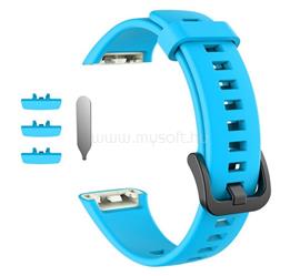 GIGAPACK Honor Band 6 / Huawei Band 6 GIGAPACK Pótszíj egyedi méret, szilikon, VILÁGOSKÉK GP-106908 small