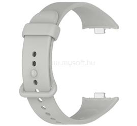 GIGAPACK Smart Band 10 Pro NFC / Band 10 Pro / Redmi Watch 6 NFC GIGAPACK Pótszíj egyedi méret, szilikon, VILÁGOSSZÜRKE GP-164581 small