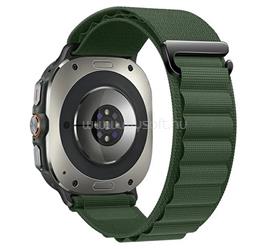 GIGAPACK Samsung Watch Ultra 2 eSIM 47mm / Ultra 47mm GIGAPACK Pótszíj egyedi méret, állítható, SÖTÉTZÖLD GP-163526 small