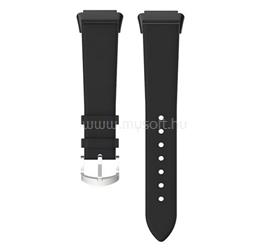 GIGAPACK Huawei Band 7 GIGAPACK Pótszíj egyedi méret, valódi bőr, FEKETE GP-126426 small