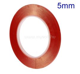 GIGAPACK GIGAPACK ragasztó szalag, kétoldalas, plexi ablakhoz/érintőpanelhez 260°C hőálló, 33 m GP-47868 small