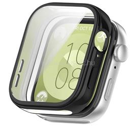 GIGAPACK Huawei Watch Fit 3 GIGAPACK Szilikon keret BUMPER, ütésálló, FEKETE GP-158446 small