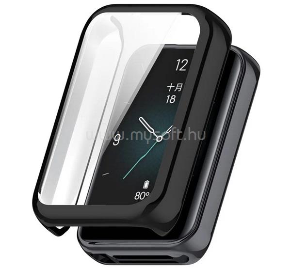 GIGAPACK Honor Band 9 GIGAPACK Szilikon keret BUMPER, ütésálló, FEKETE