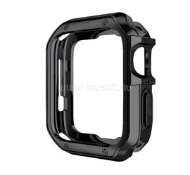 GIGAPACK Apple Watch Series 11 46mm / 10 46mm GIGAPACK Szilikon keret BUMPER, ütésállóság, FEKETE GP-173970 small