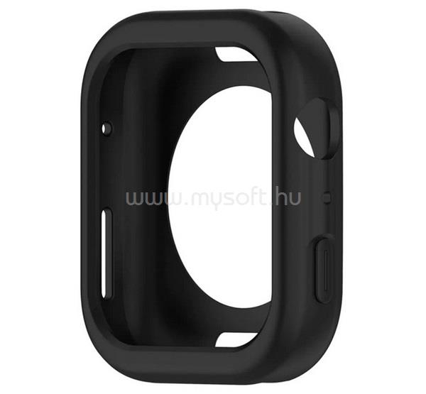 GIGAPACK Apple Watch Series 1 42mm / 2 42mm / 3 42mm GIGAPACK Szilikon keret ütésálló FEKETE