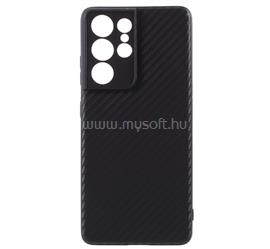 GIGAPACK Samsung S21 Ultra GIGAPACK Szilikon telefonvédő karbon minta FEKETE GP-103791 small