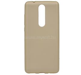GIGAPACK Nokia 5.1 GIGAPACK Szilikon telefonvédő matt ARANY GP-79410 small
