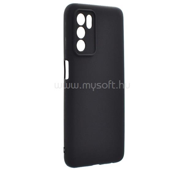 GIGAPACK Oppo A16s GIGAPACK Szilikon telefonvédő matt FEKETE
