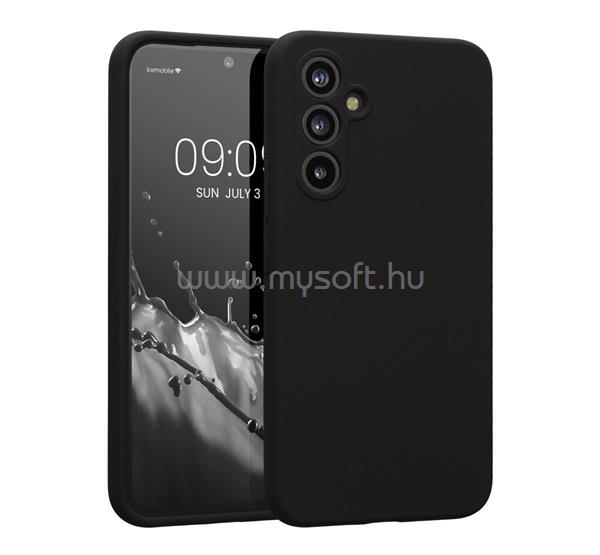 GIGAPACK Samsung A54 5G GIGAPACK Szilikon telefonvédő matt FEKETE