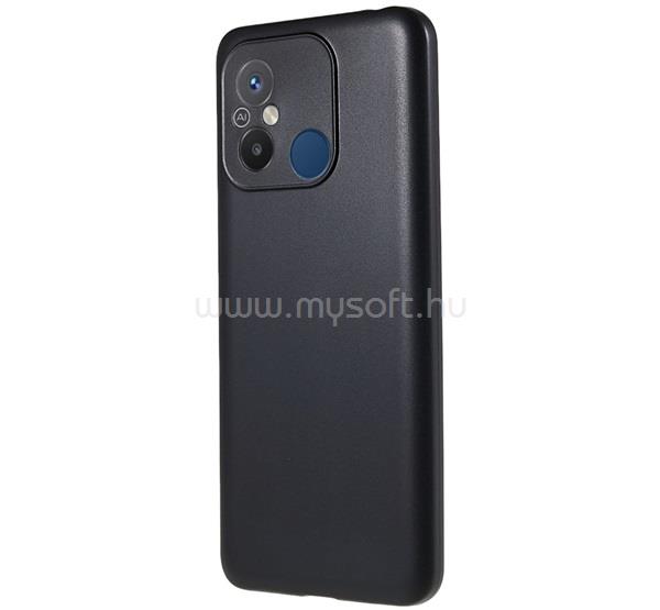 GIGAPACK Redmi 12C GIGAPACK Szilikon telefonvédő matt FEKETE