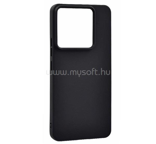 GIGAPACK Poco X6 / Redmi Note 13 Pro 5G GIGAPACK Szilikon telefonvédő matt FEKETE