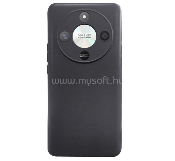 GIGAPACK Honor Magic 6 Lite GIGAPACK Szilikon telefonvédő matt FEKETE
