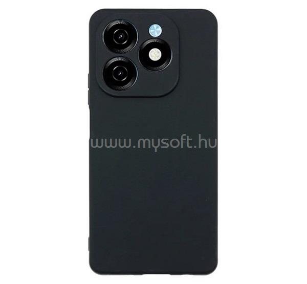 GIGAPACK Tecno Spark 20 4G GIGAPACK Szilikon telefonvédő matt FEKETE