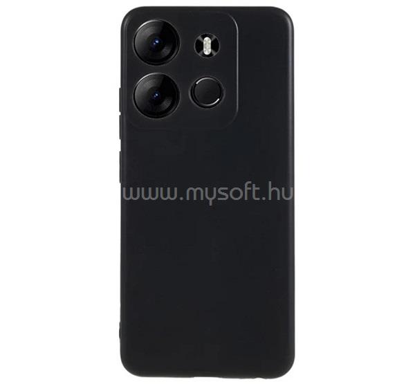 GIGAPACK Tecno Spark Go 2023 4G GIGAPACK Szilikon telefonvédő matt FEKETE